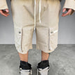 BEIGE CARGO SHORT