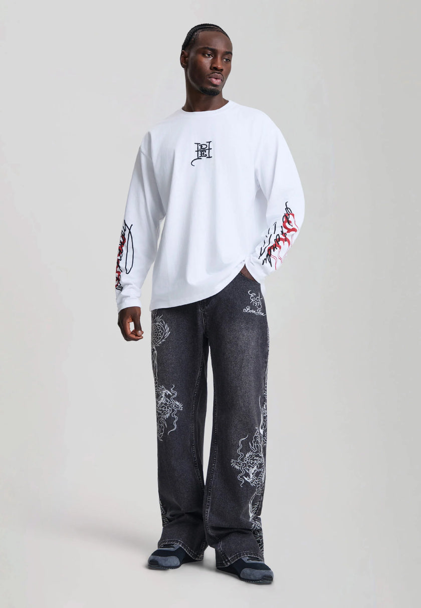 DRAGON FLARE JEANS