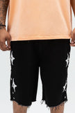 STAR POWER SHORTS Black