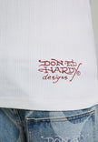 MENS ED HARDY STUDDED RIB VEST