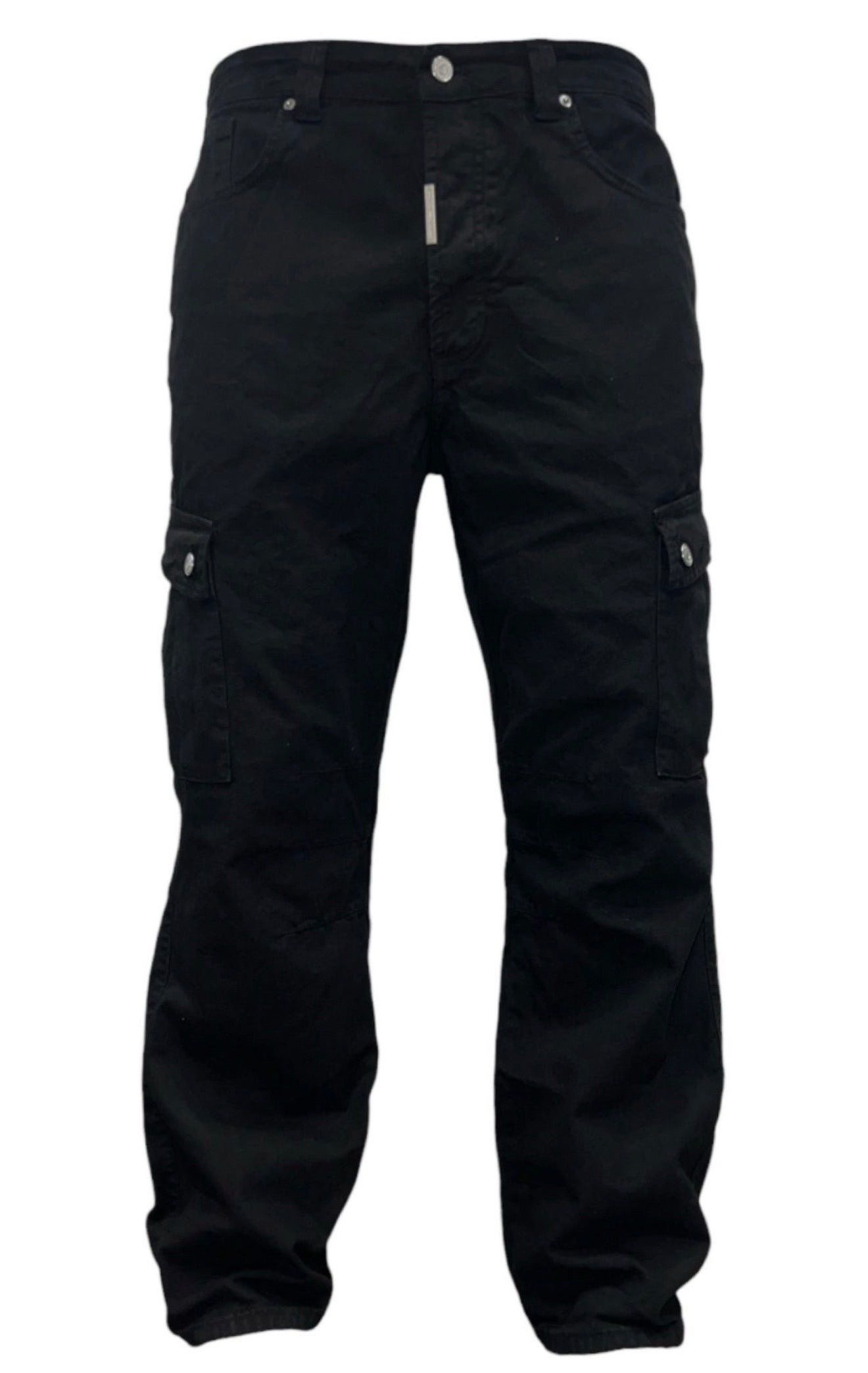 BLACK CARGO JEANS