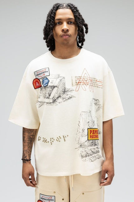 PAPER STATES TEE