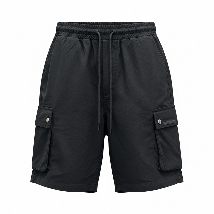 BLACK CARGO SHORT