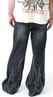 Inferno Crystal Denim - Black