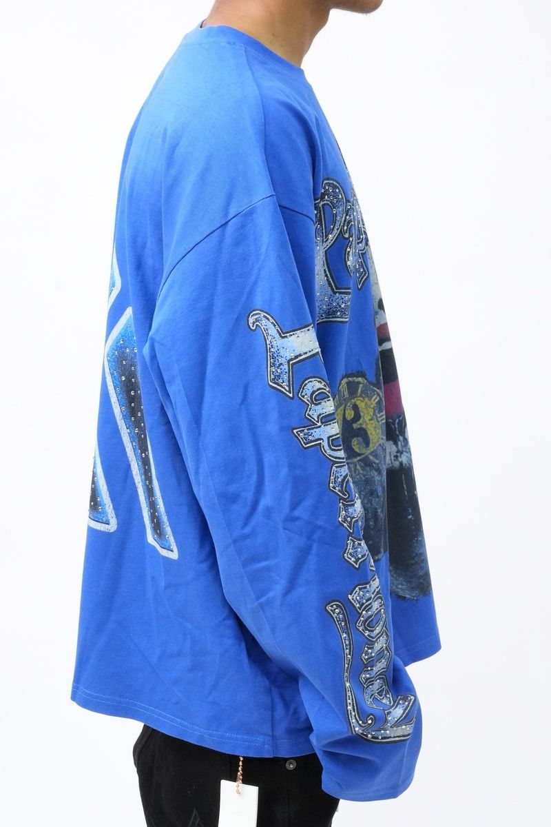 FEMME FATALE SHIRT BLUE