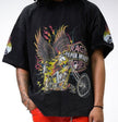 EAGLE RIDE TEE BLACK