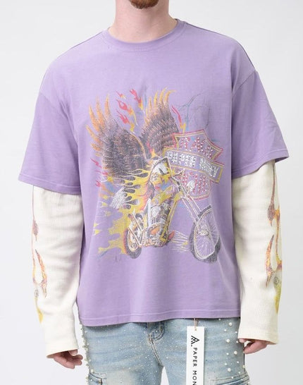 Eagle Ride Layered Thermal - Purple
