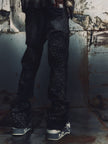 Obsidian Black Sacred Skull Denim