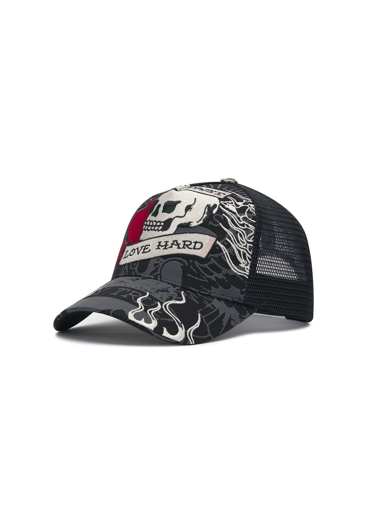 LIVE FAST LOVE HARD HAT