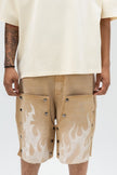 DUAL FLAMES SHORTS PAPERMONEY