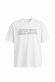WHITE ‘DISCIPLINE’ T-SHIRT