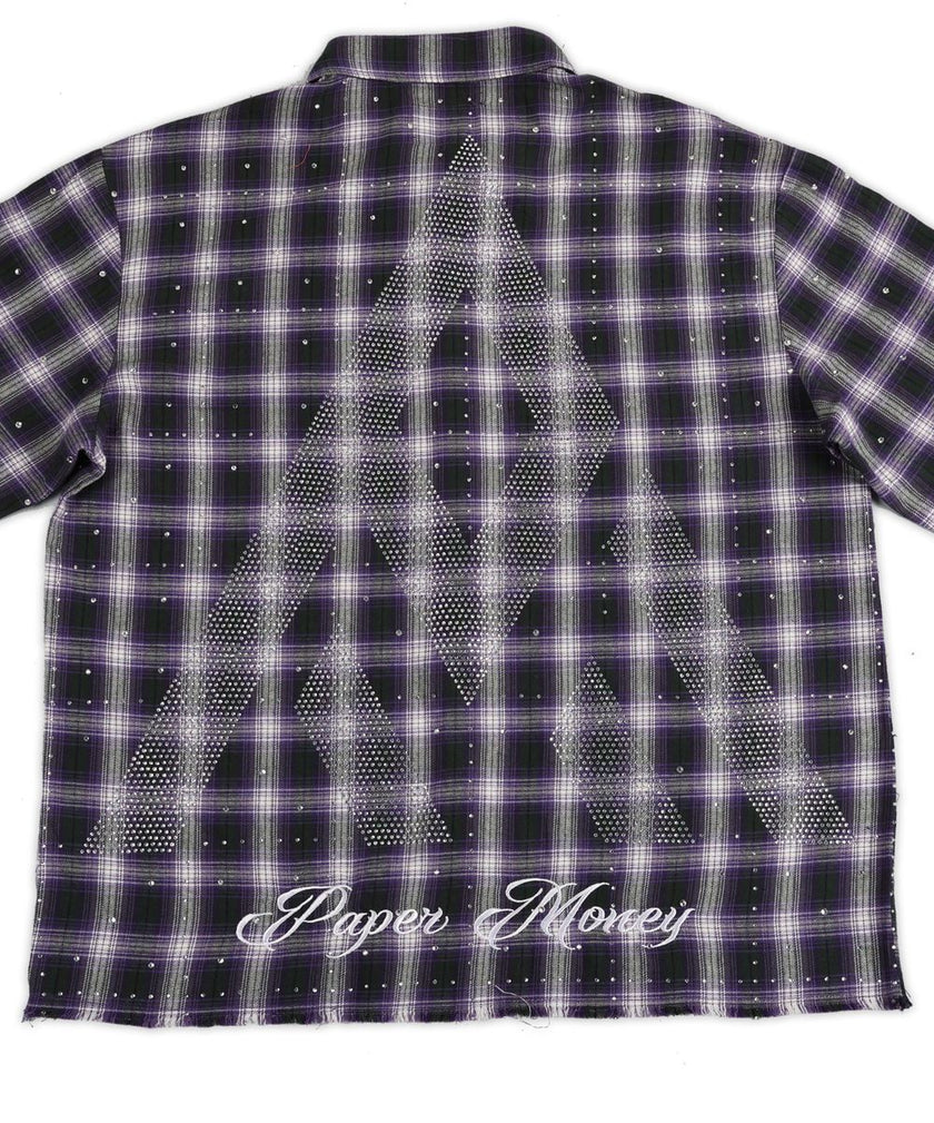 RHINESTONE FLANNEL