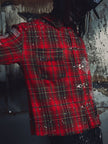 Blood Red Plaid Shirt