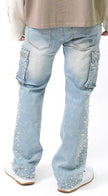 Pearl Crystal Cargos Loose fit
