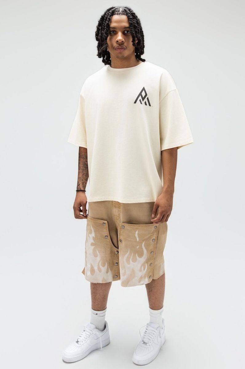 DUAL FLAMES SHORTS PAPERMONEY