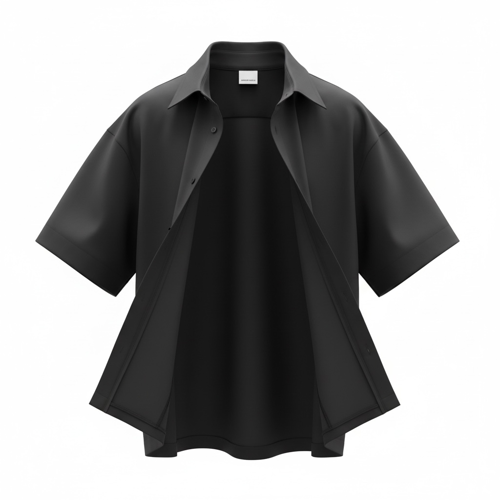 BLACK SHIRT WHY NOT BRAND