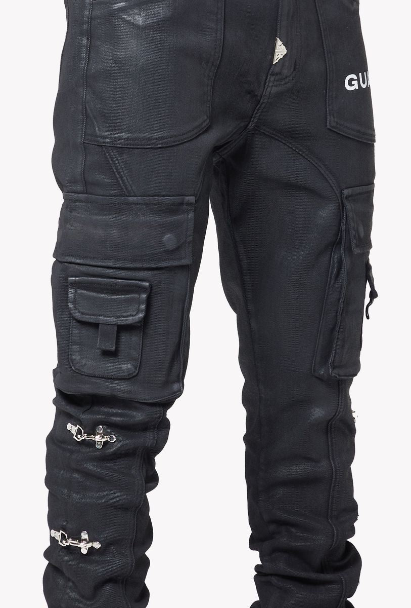 OBSIDIAN BLACL WAXED CARGO