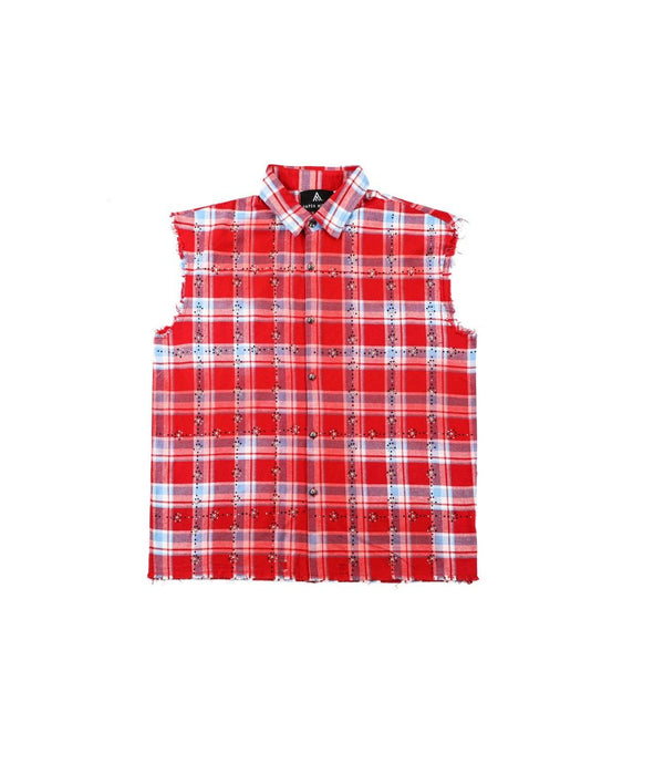 RHINESTONE FLANNEL