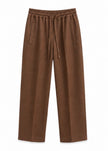 PANTALONE IN LINO MORO