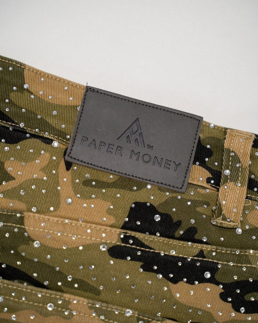 CAMO SHORT PAPERMONEY