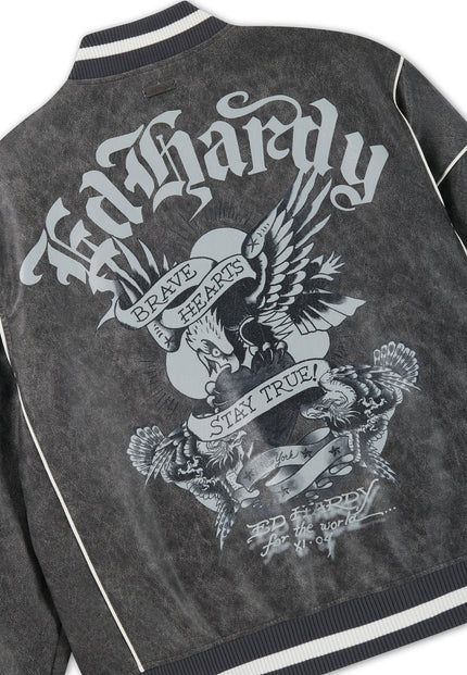 RELAXED BOMBER JAKCET ED HARDY