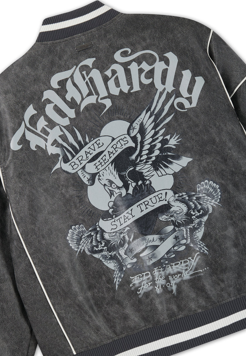 RELAXED BOMBER JAKCET ED HARDY