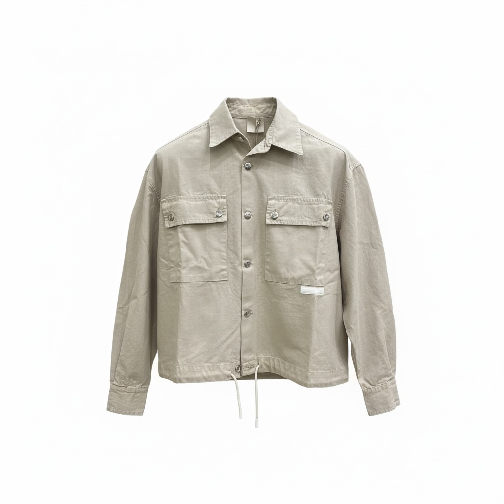 BEIGE JACKET WITH LACE