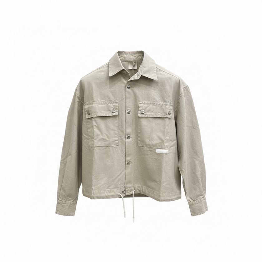 BEIGE JACKET WITH LACE