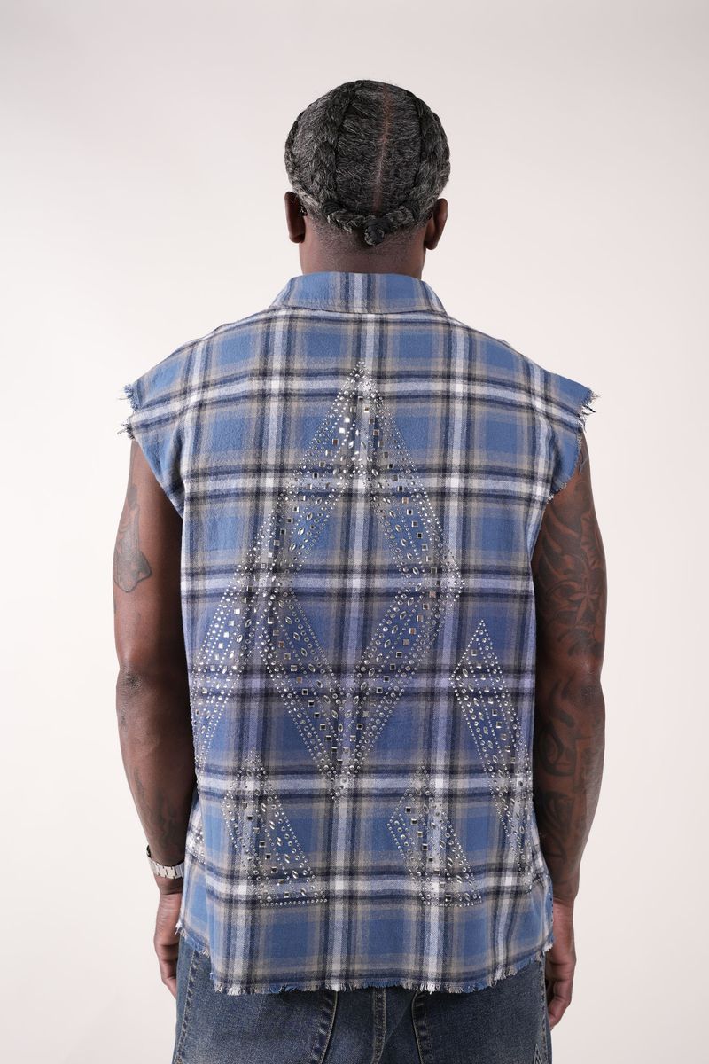 RHINESTONE FLANNEL