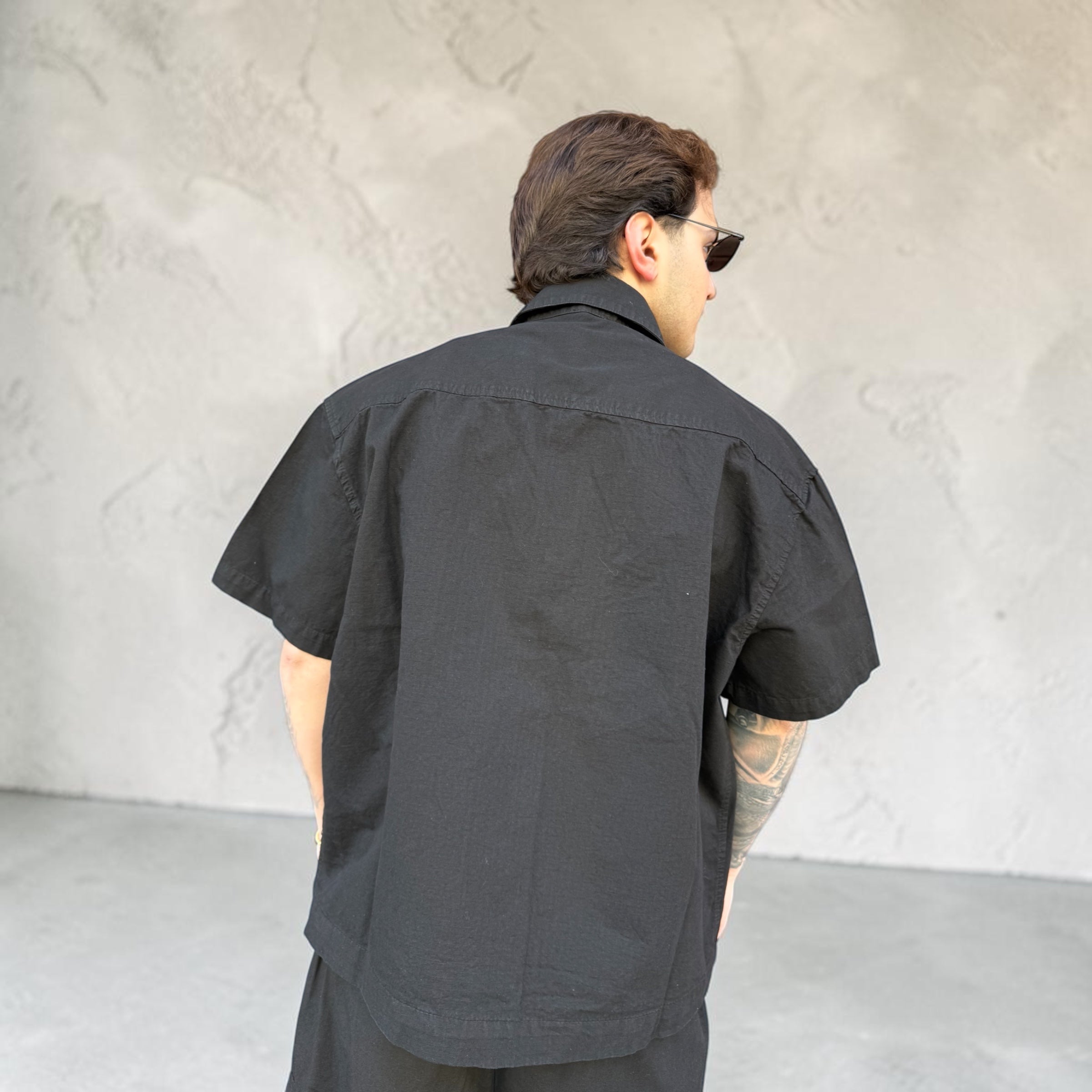 BLACK SHIRT GAVENSEMBLE