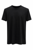 BLACK T-SHIRT FILO DI SCOZIA