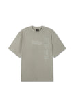MENS WASHED SNAKE CHARMER RELAXED T-SHIRT - WASHED GREEN