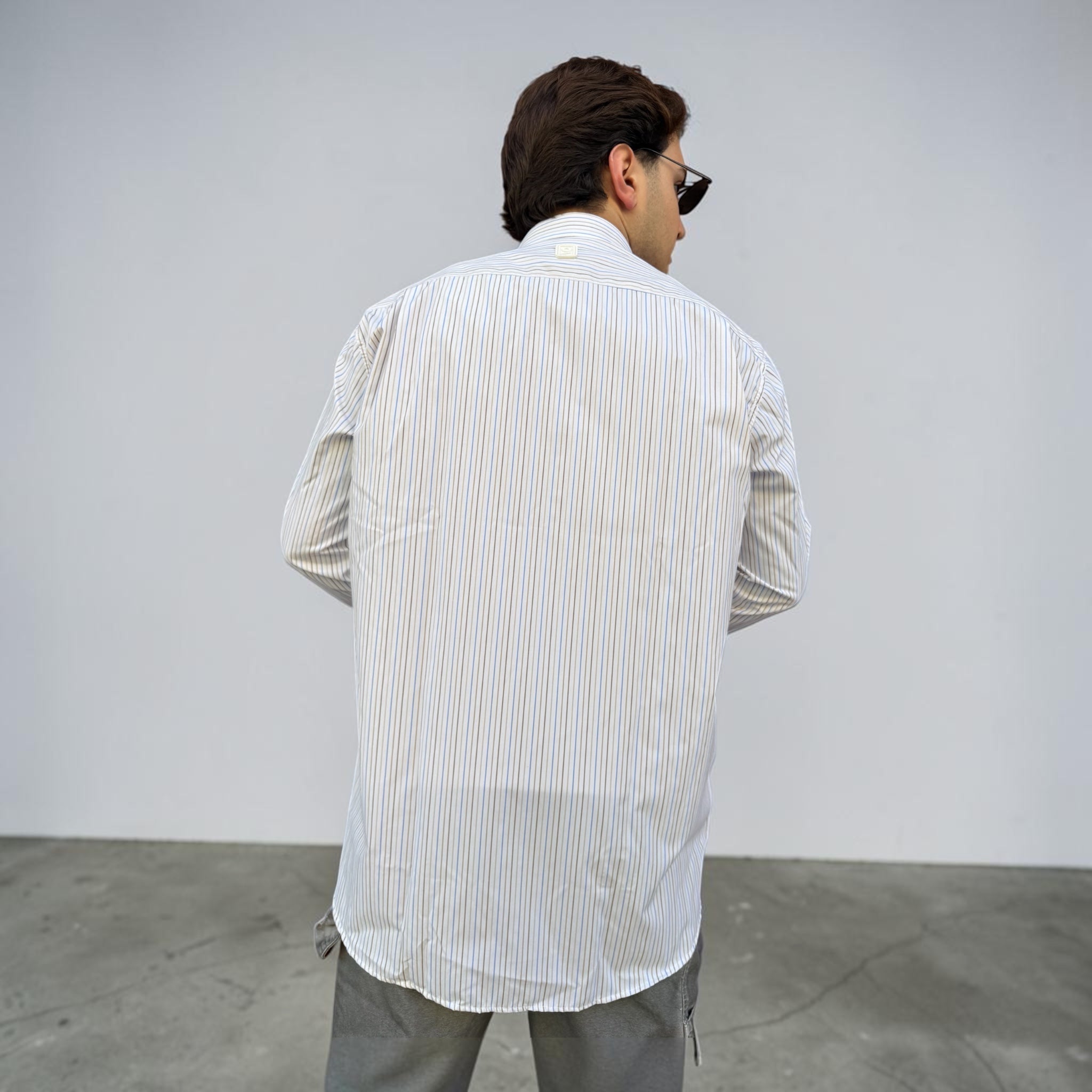 CAMICIA RIGATA ‘OFF WHITE’ GAVENSEMBLE