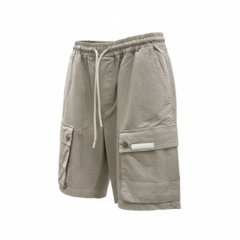 BEIGE CARGO SHORT