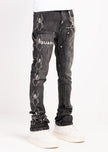 OBSIDIAN BLACK SPIDER DENIM