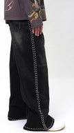 Outlaw Stud Denim - Black