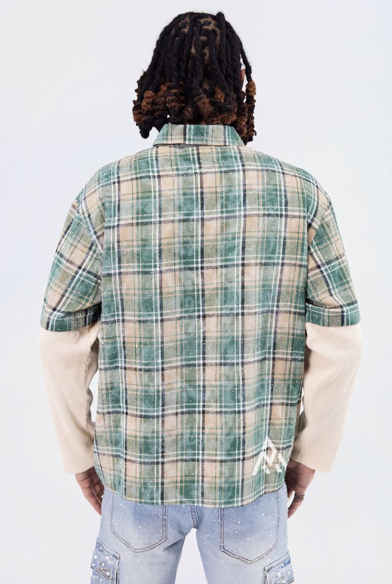 LAYERED FLANNEL