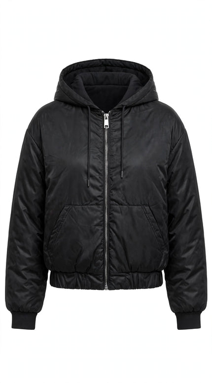 BOMBER CON CAPPUCCIO
